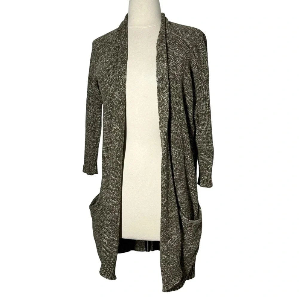 ANTHROPOLOGIE SPARROW Open Front Cardigan Small